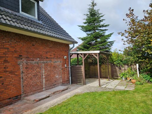 Wand zwischen Garten und Esszimmer vor dem Durchbruch